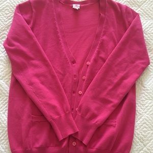 Isaac Mizrahi Pink Cardigan